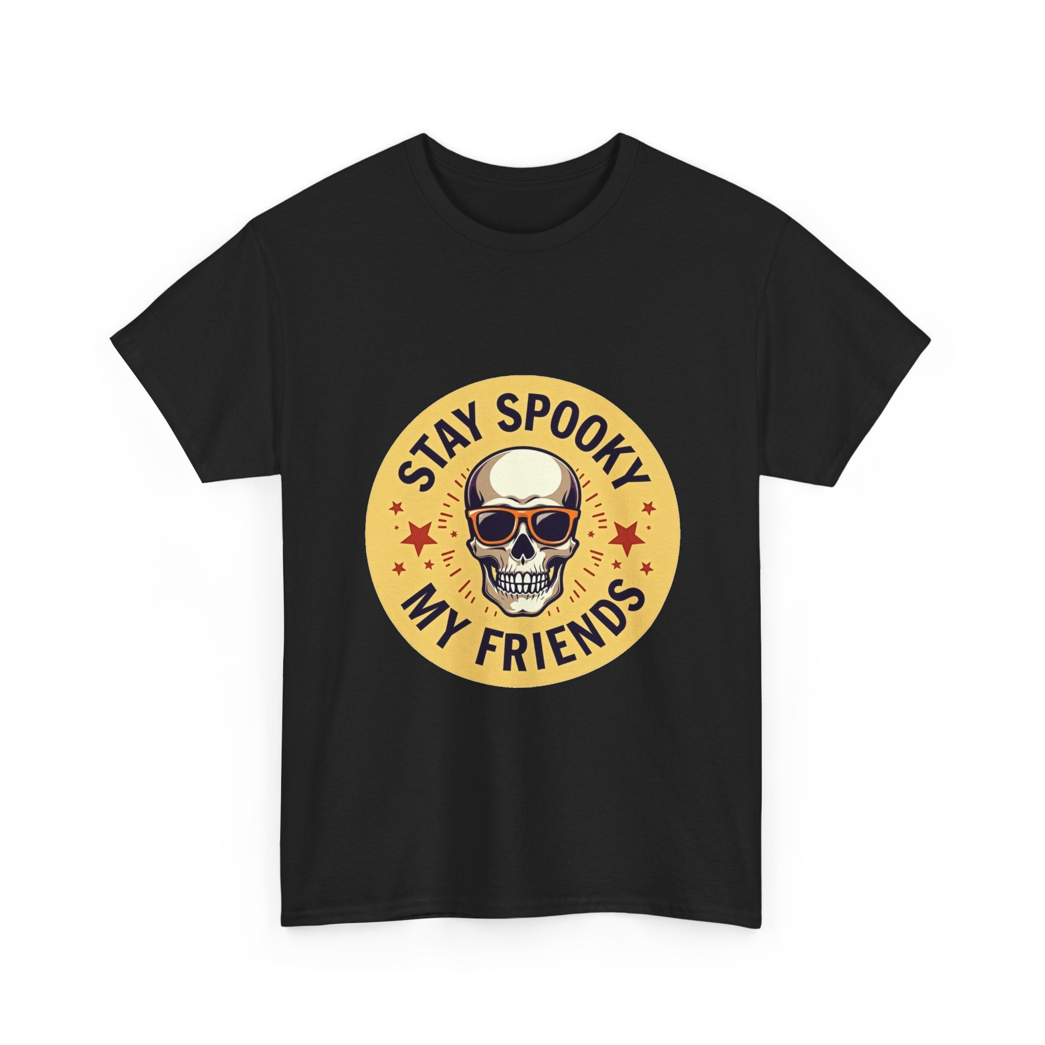 'Stay Spooky My Friends' Skull T-Shirt