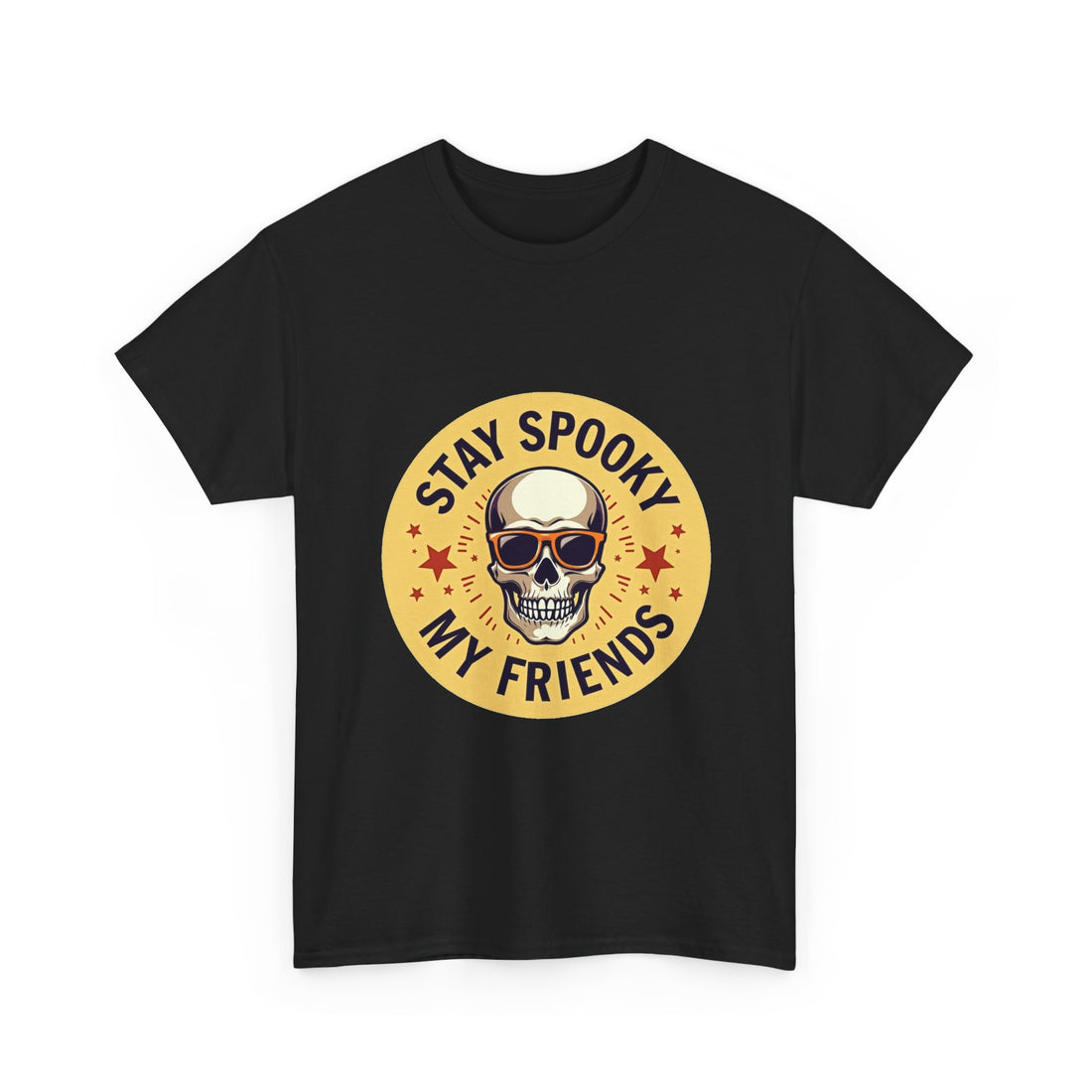 'Stay Spooky My Friends' Skull T-Shirt
