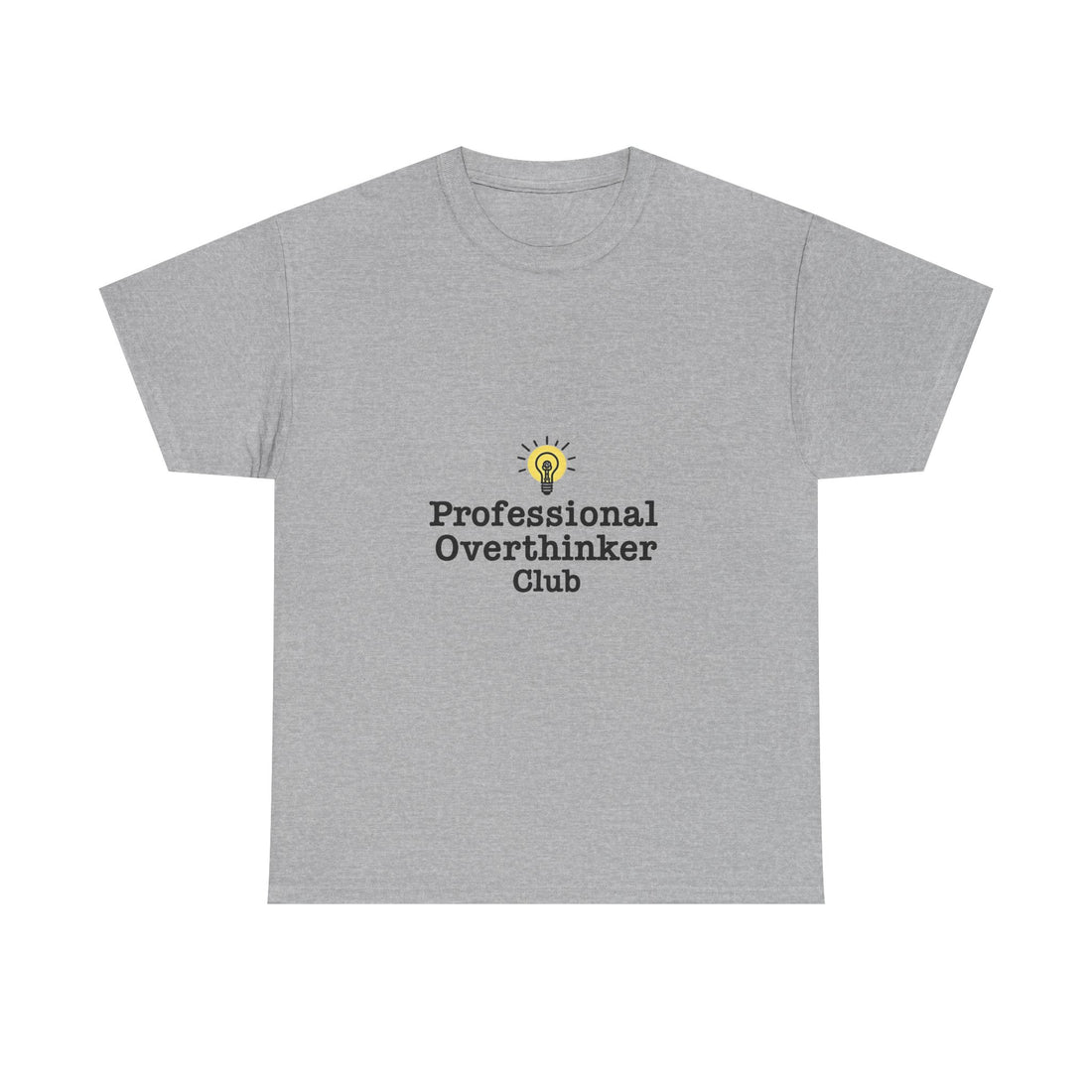 'Professional Overthinker Club' Funny Introvert T-Shirt