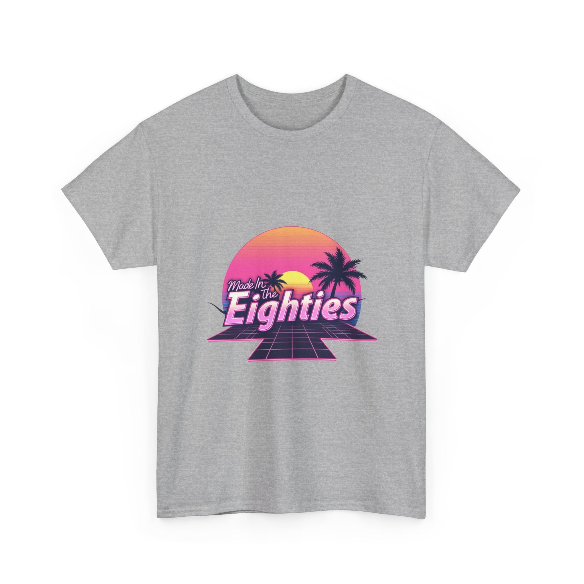 Neon Sunset Retro Eighties Vaporwave T-Shirt