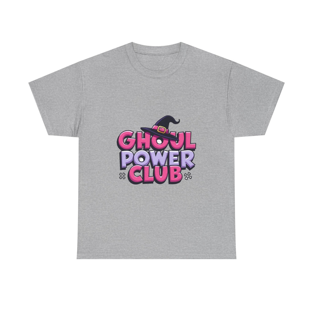 'Ghoul Power Club' Halloween Witch Hat Graphic T-Shirt