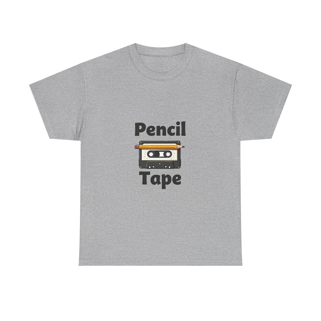 'Pencil Tape' Vintage Cassette Graphic T-Shirt