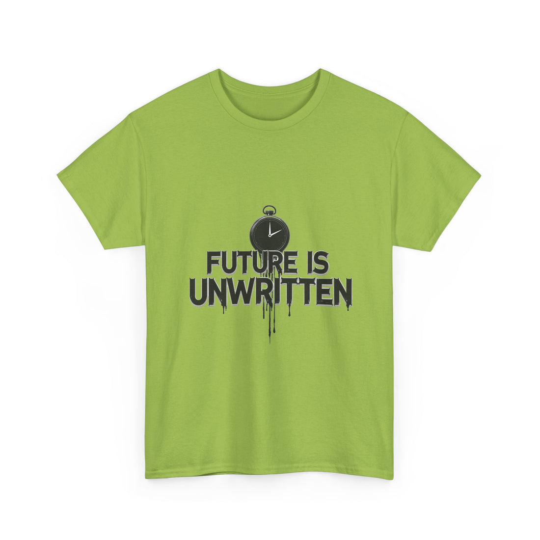 Future Is Unwritten Vintage Pocket Watch Graphic T-Shirt