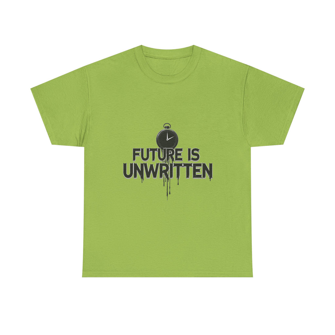 Future Is Unwritten Vintage Pocket Watch Graphic T-Shirt
