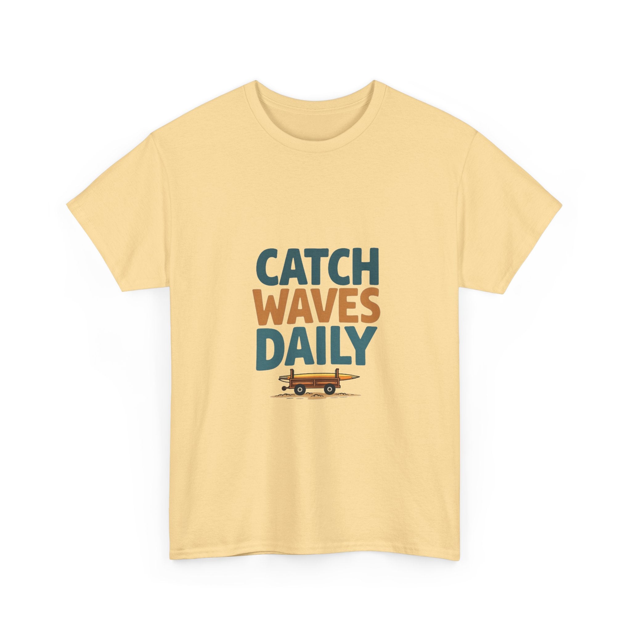 Catch Waves Daily Retro Surf Van T-Shirt