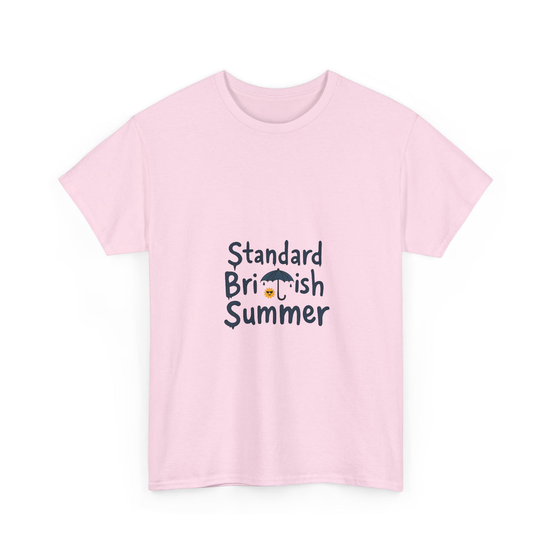 Standard British Summer Funny Sunny Puffin Graphic T-Shirt