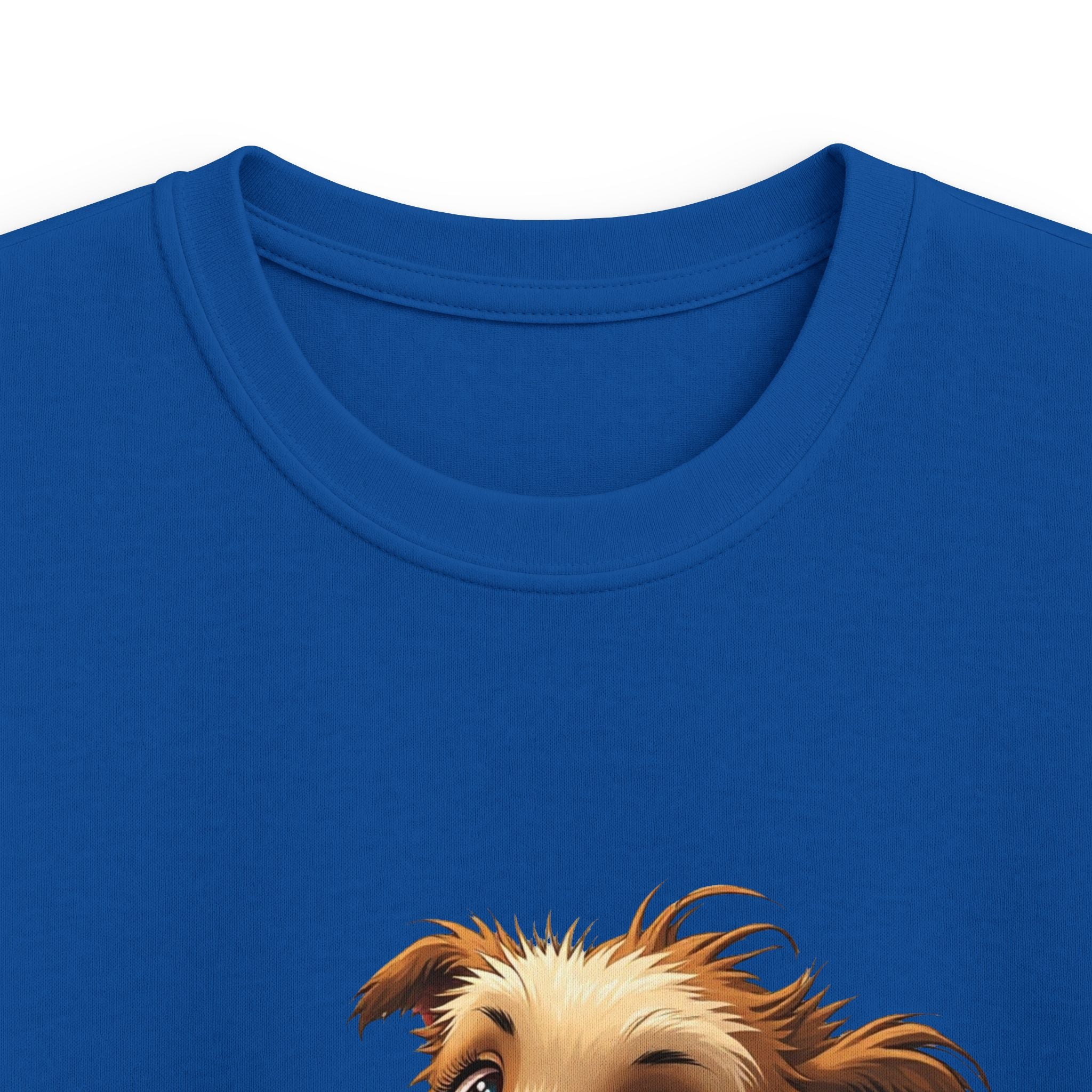 Puppy Graphic Cute Happy Dog Shirt for Children