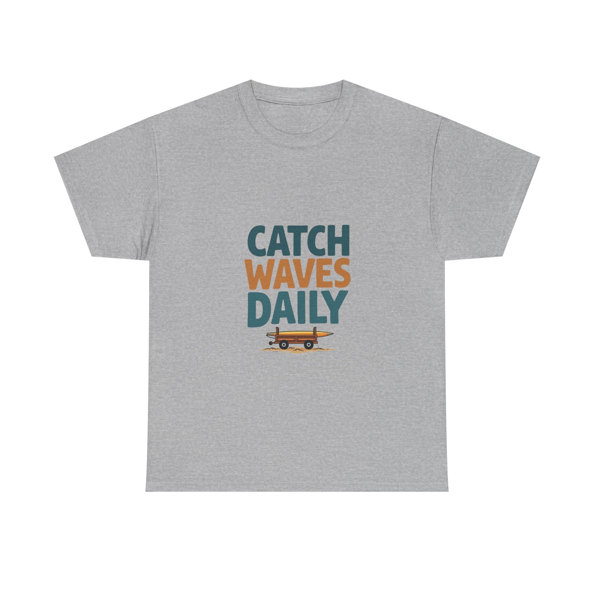 Catch Waves Daily Retro Surf Van T-Shirt