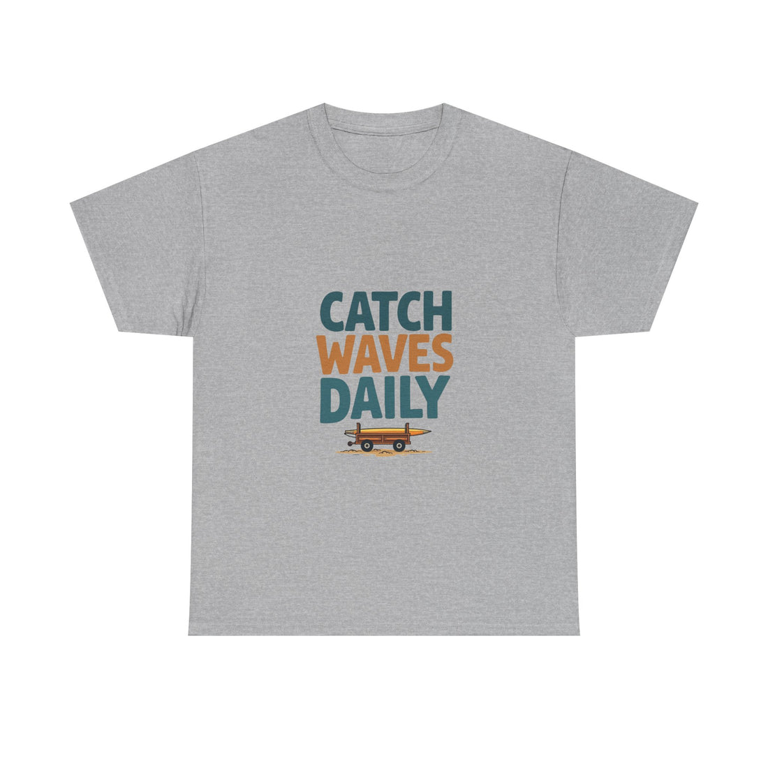 Catch Waves Daily Retro Surf Van T-Shirt