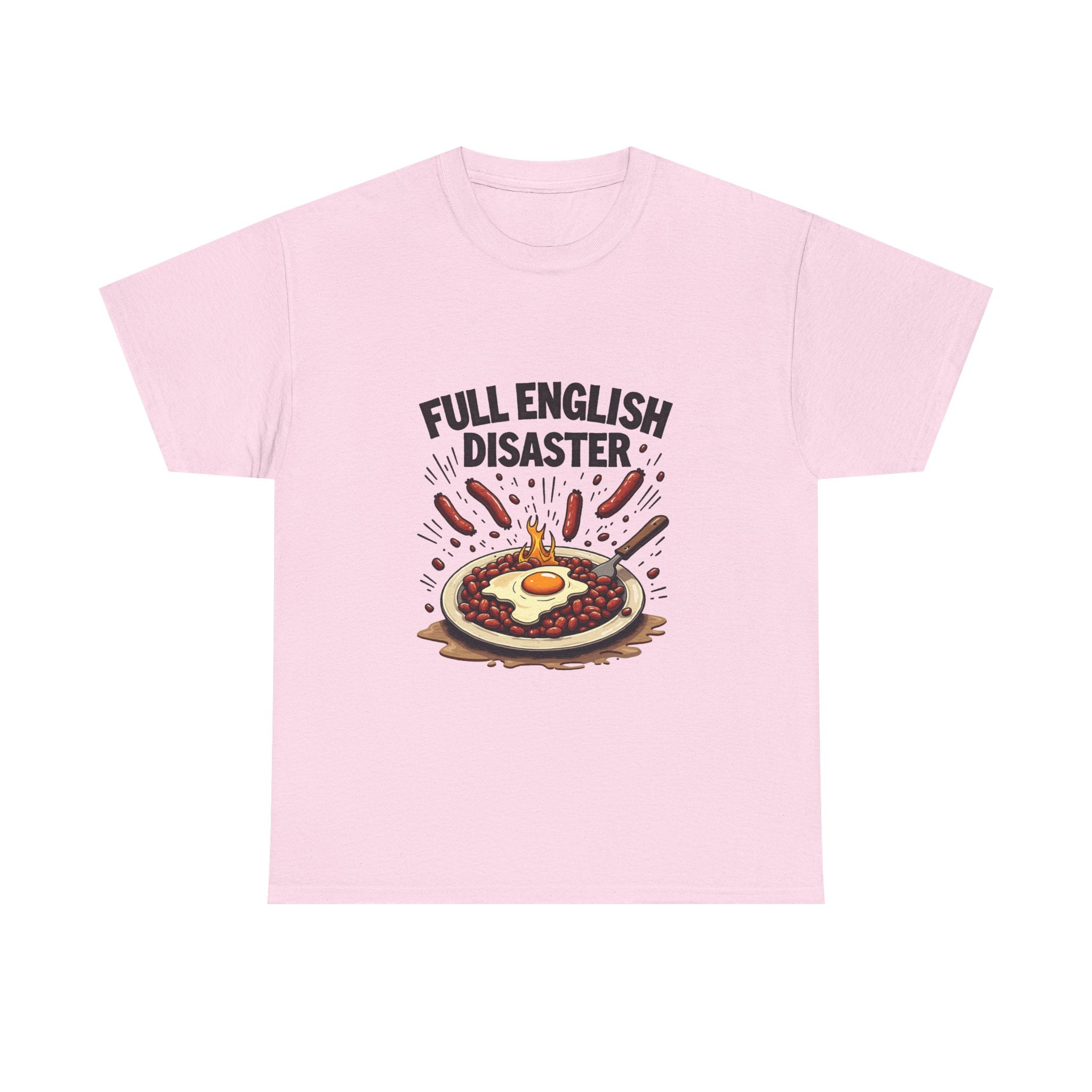 "Full English Disaster" Breakfast Graphic T-Shirt