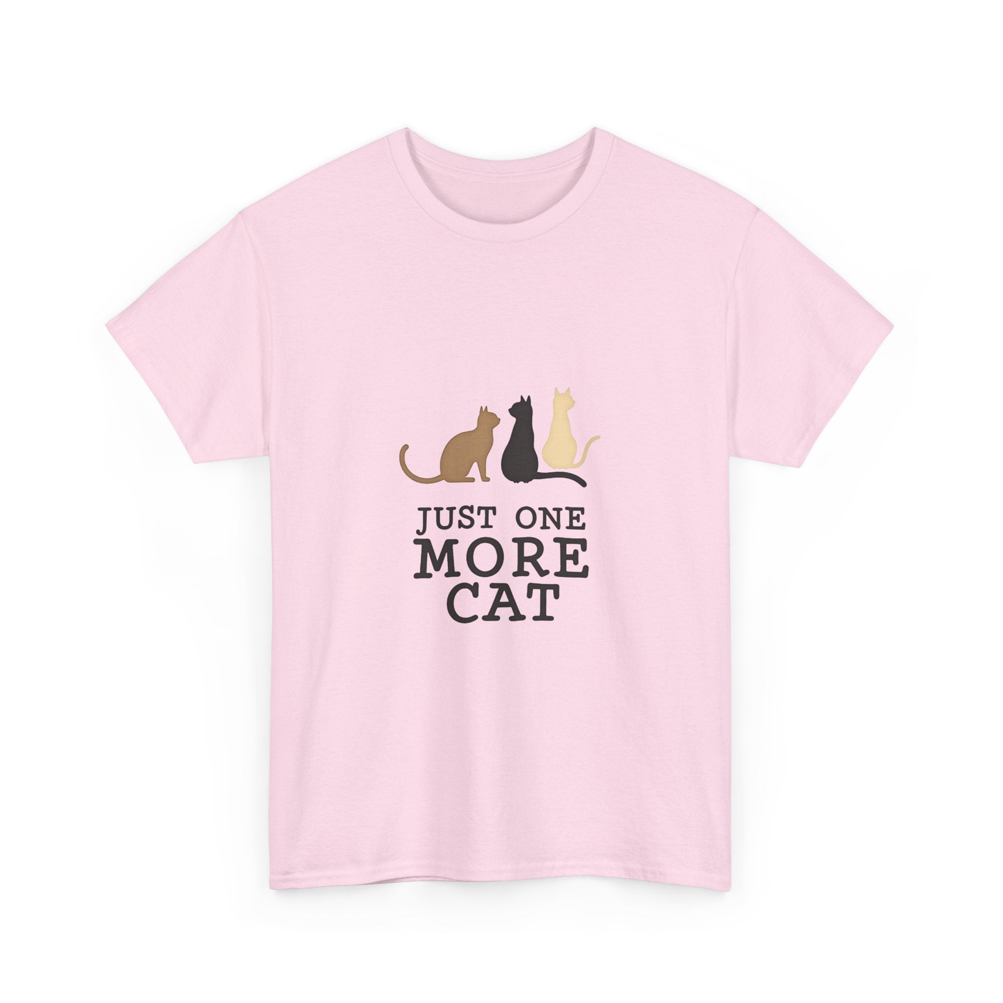 'Just One More Cat' Cute Cat Lover T-Shirt
