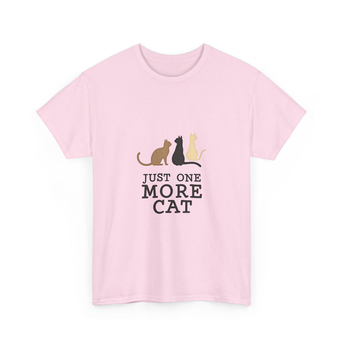 'Just One More Cat' Cute Cat Lover T-Shirt