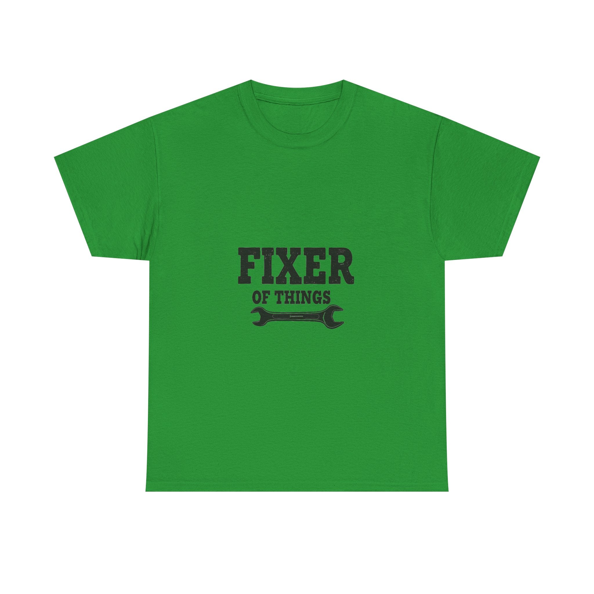 'Fixer of Things' Wrench Graphic T-Shirts for DIYers & Handymen