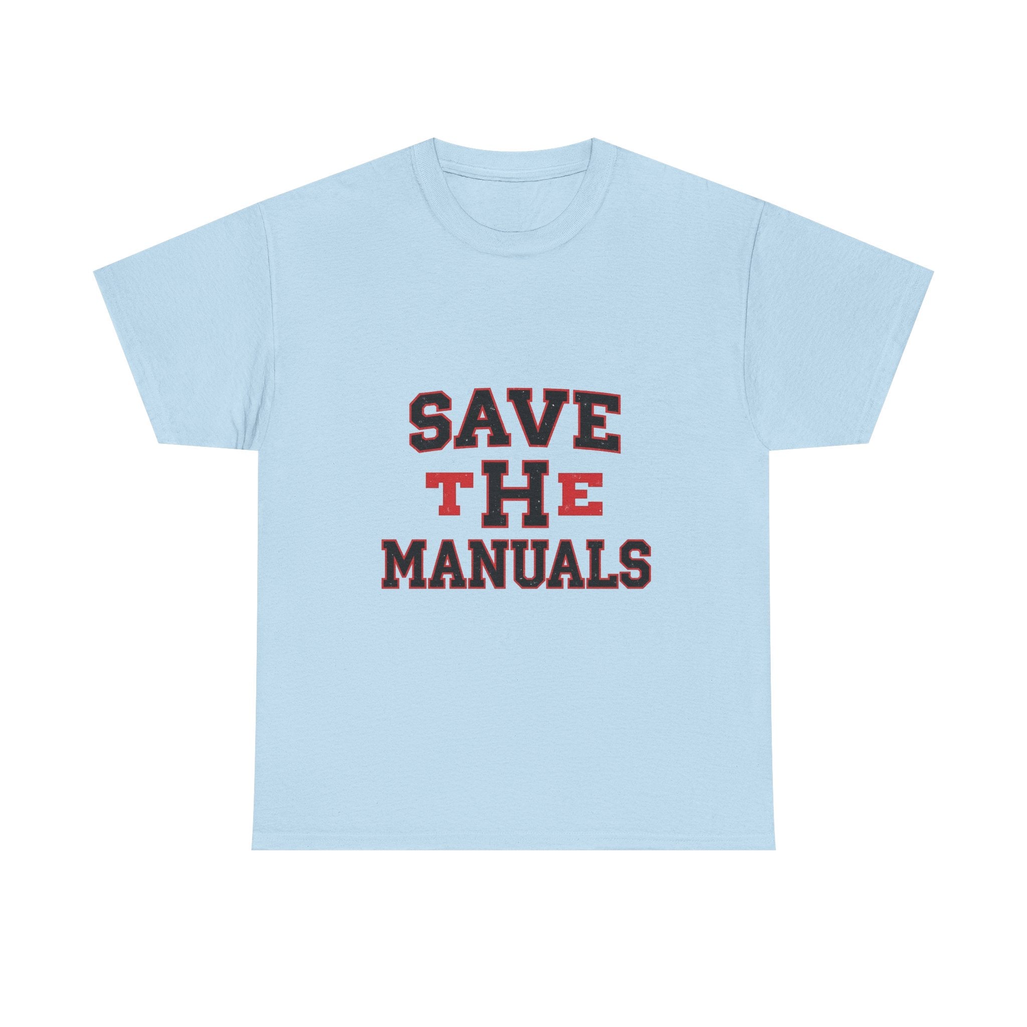 'Save The Manuals' Retro Mechanics Vintage Repair T-Shirt
