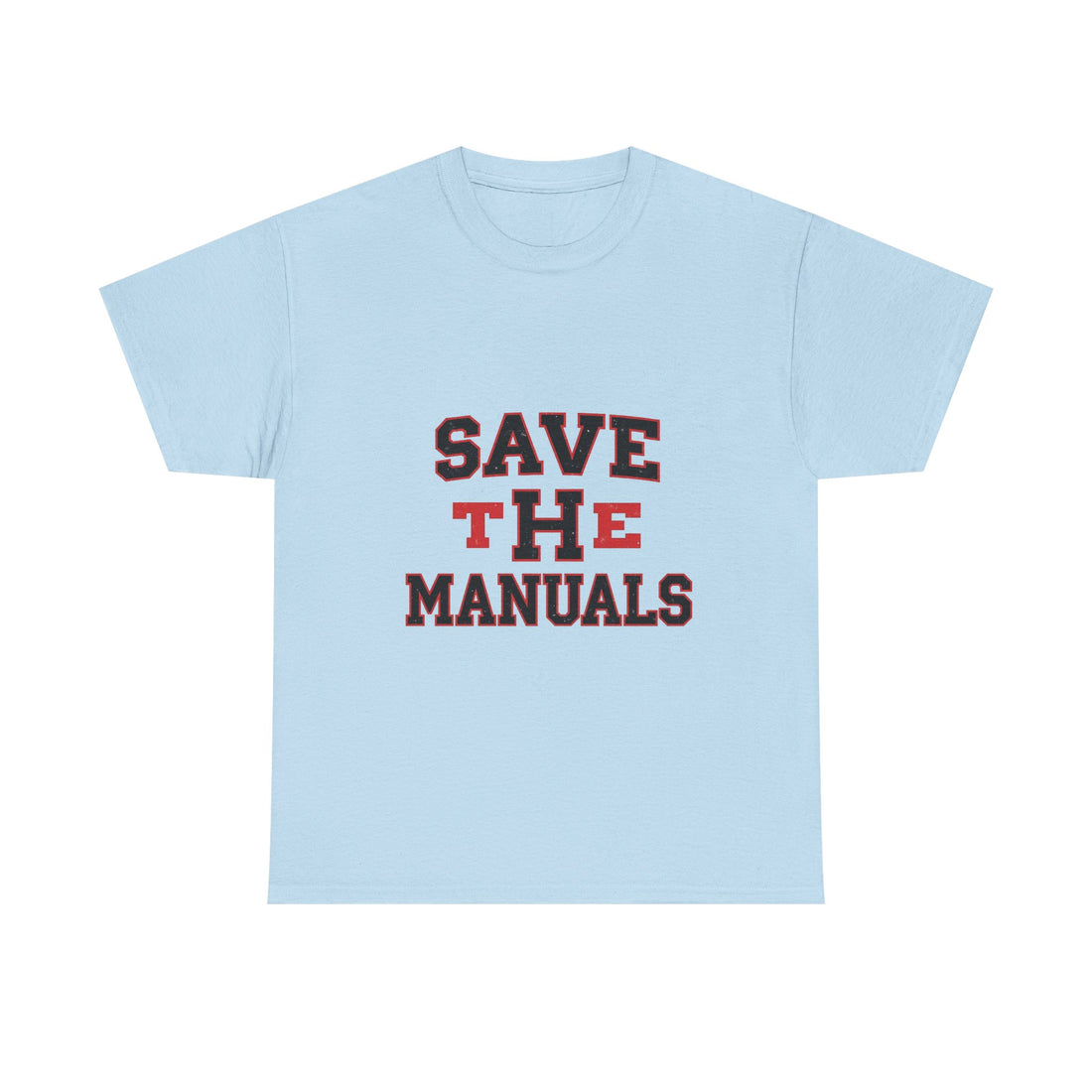 'Save The Manuals' Retro Mechanics Vintage Repair T-Shirt