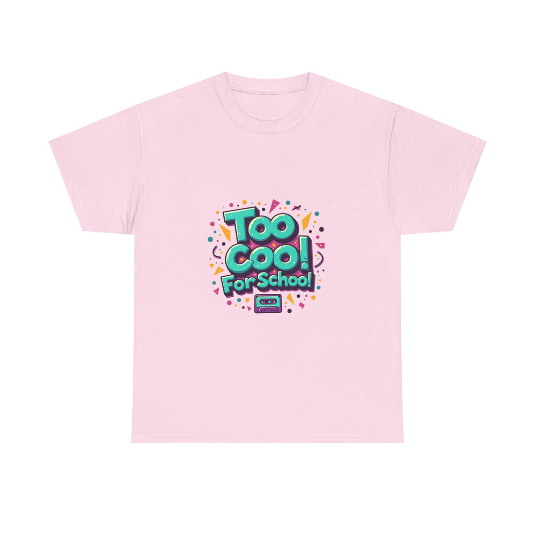 'Too Cool for School' Retro 90s Graphic T-Shirt
