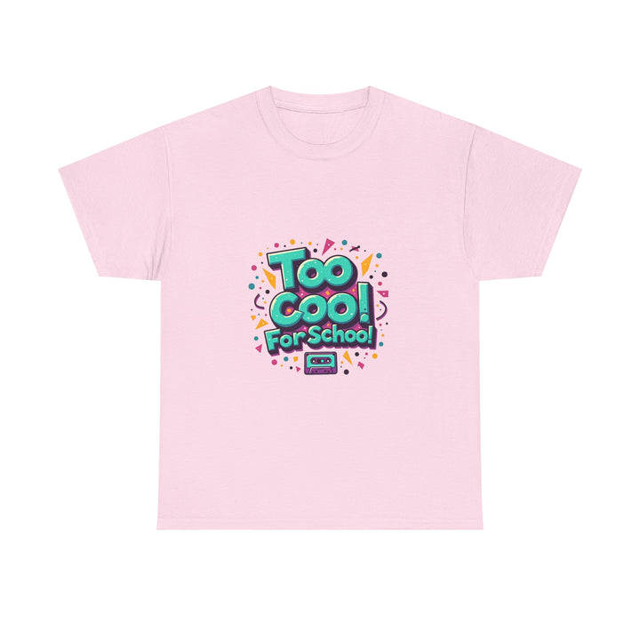 'Too Cool for School' Retro 90s Graphic T-Shirt
