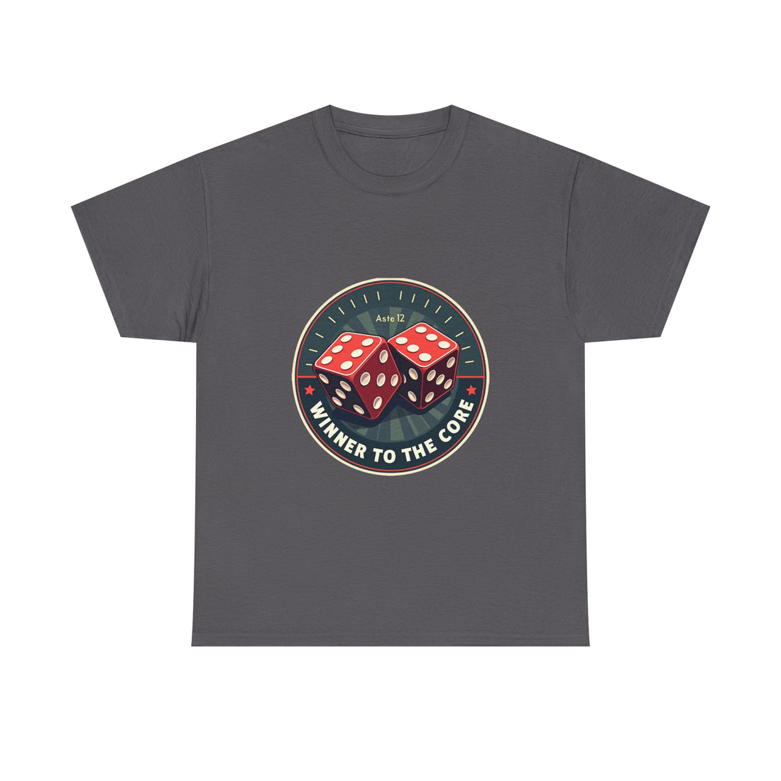 "Winner to the Core" Gamer Graphic T‑Shirt
