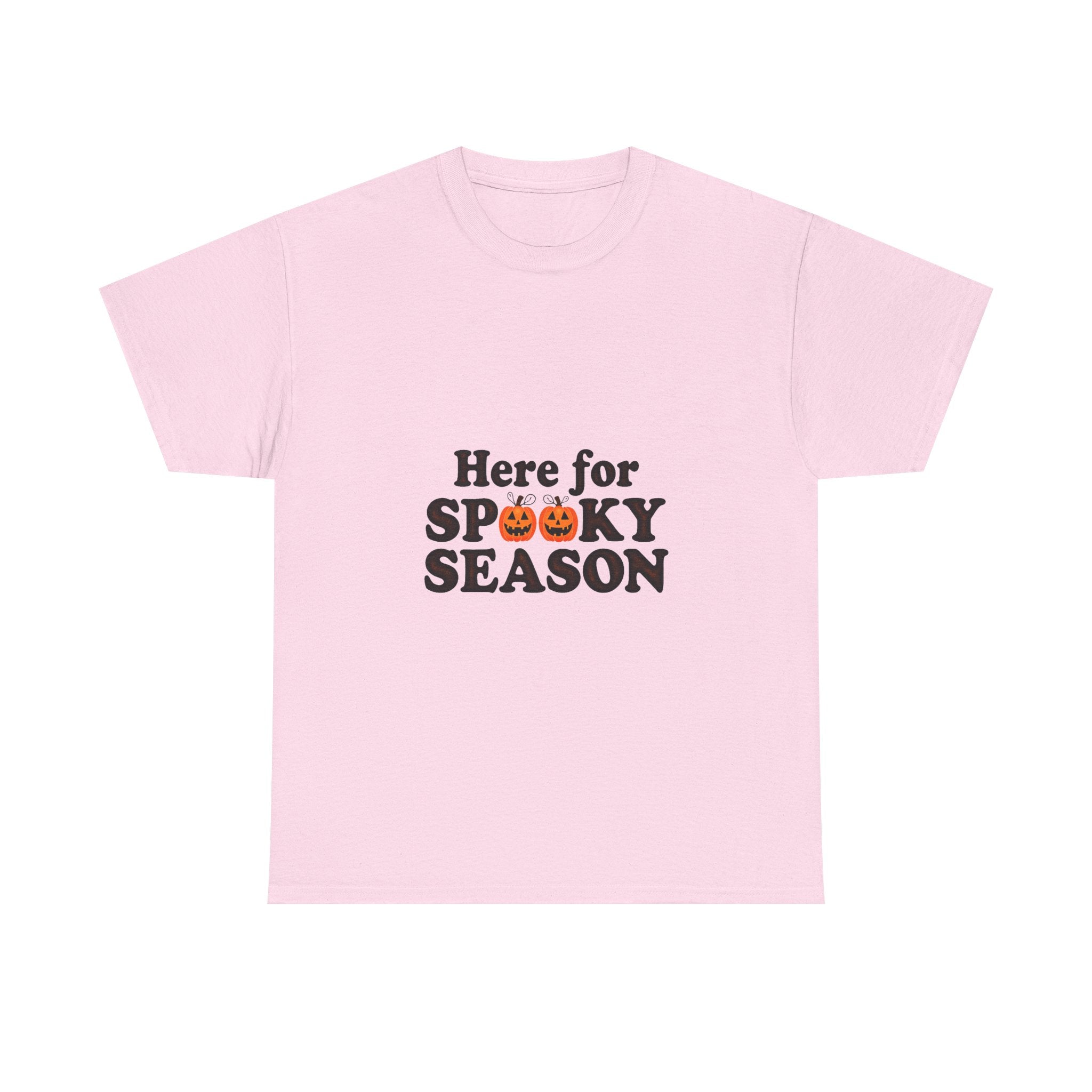 "Here for Spooky Season" Halloween T-Shirt