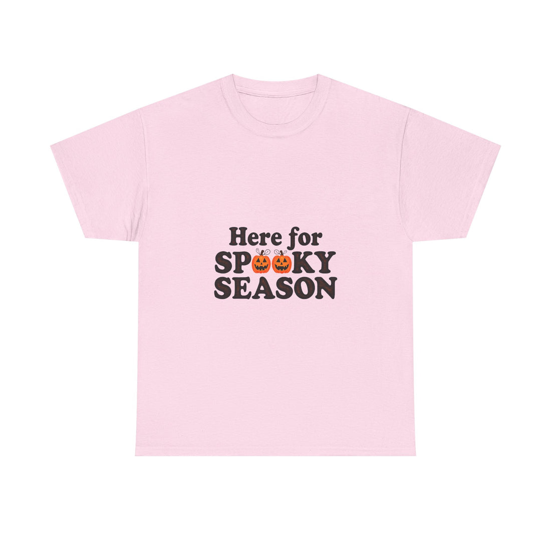 "Here for Spooky Season" Halloween T-Shirt