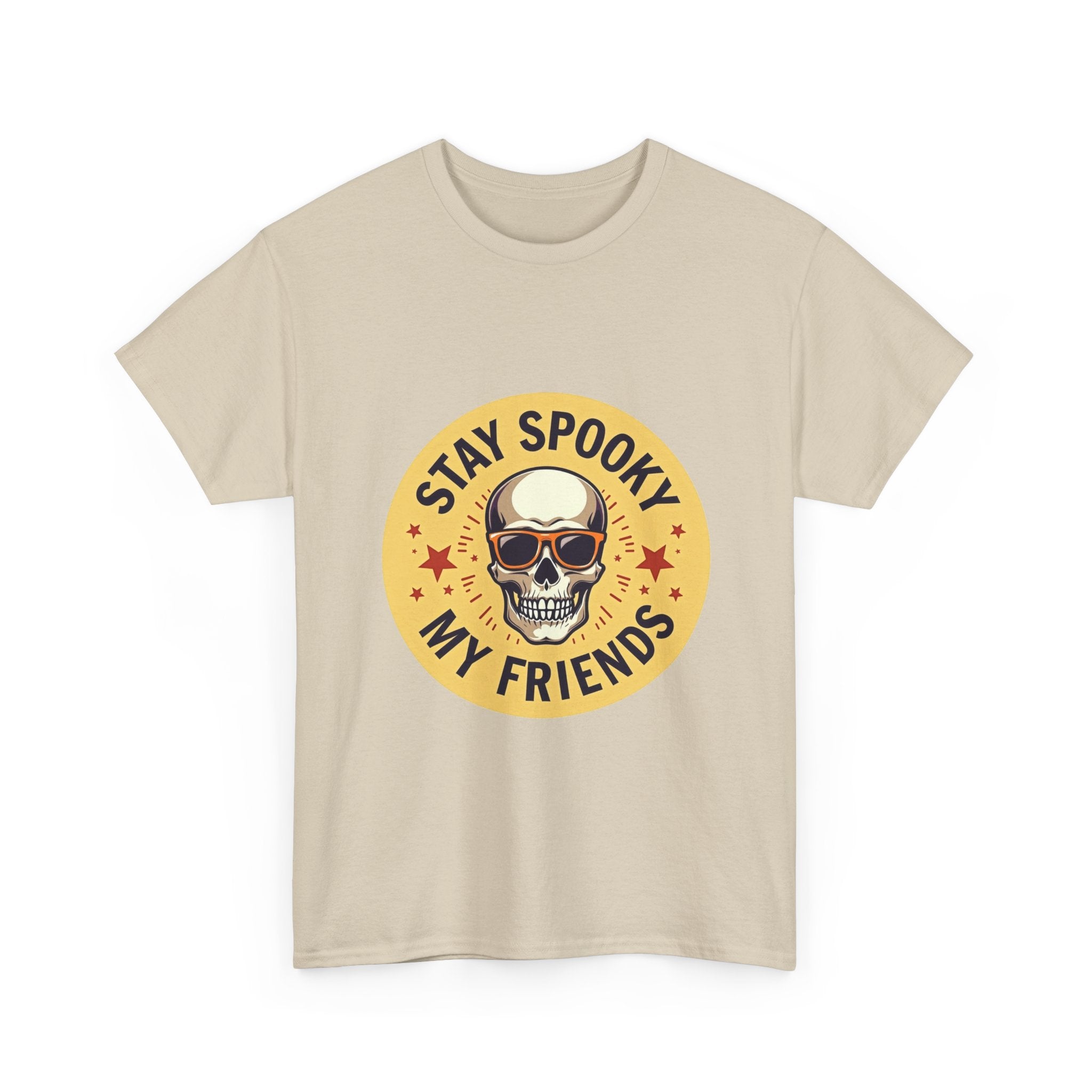 'Stay Spooky My Friends' Skull T-Shirt