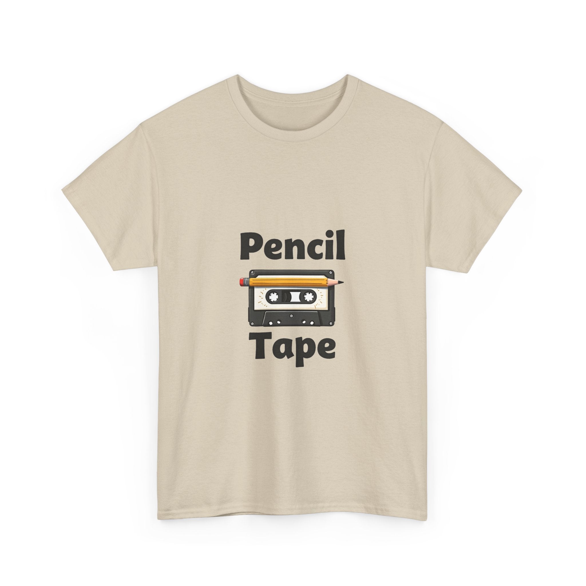 'Pencil Tape' Vintage Cassette Graphic T-Shirt