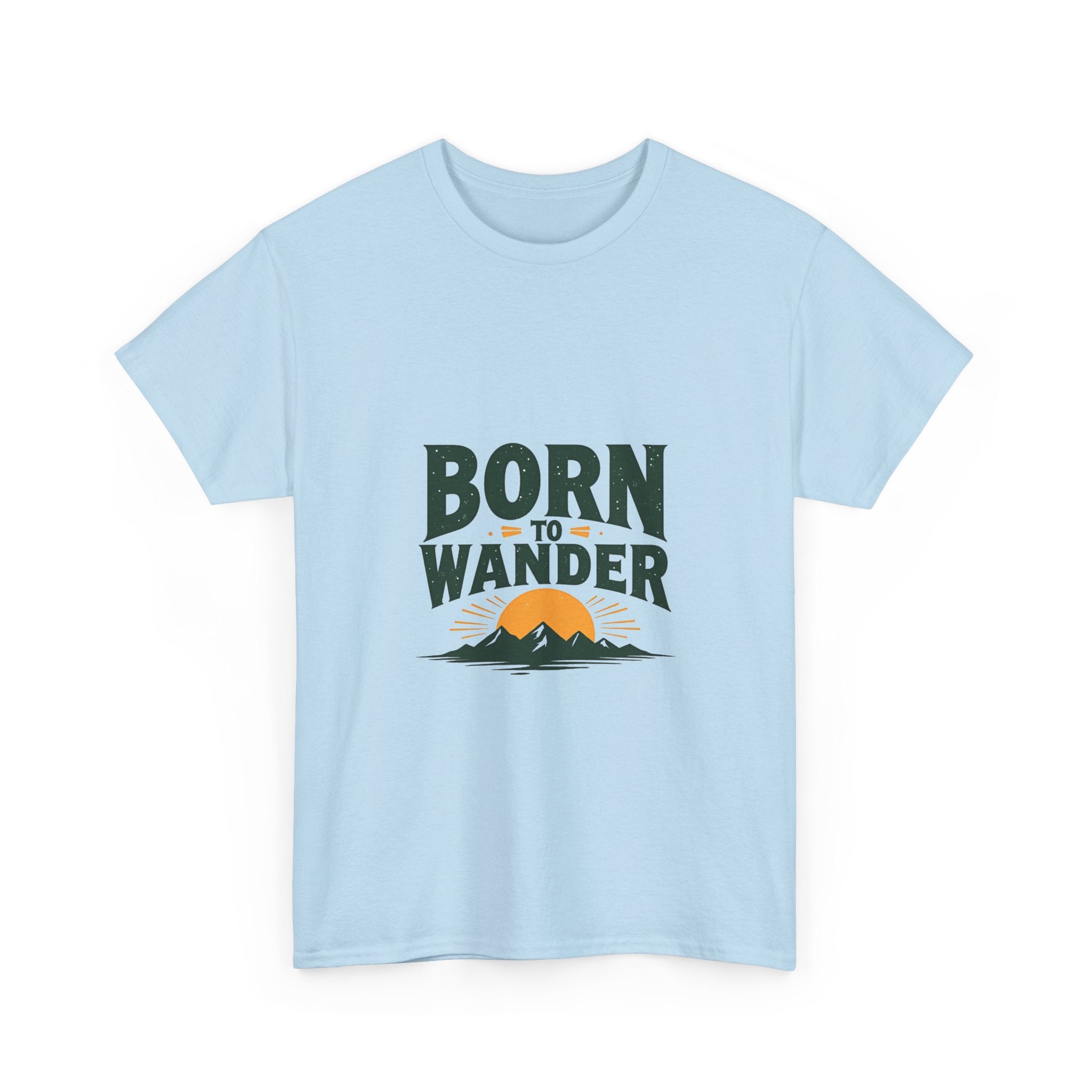 'Born to Wander' Retro Outdoor T-Shirt