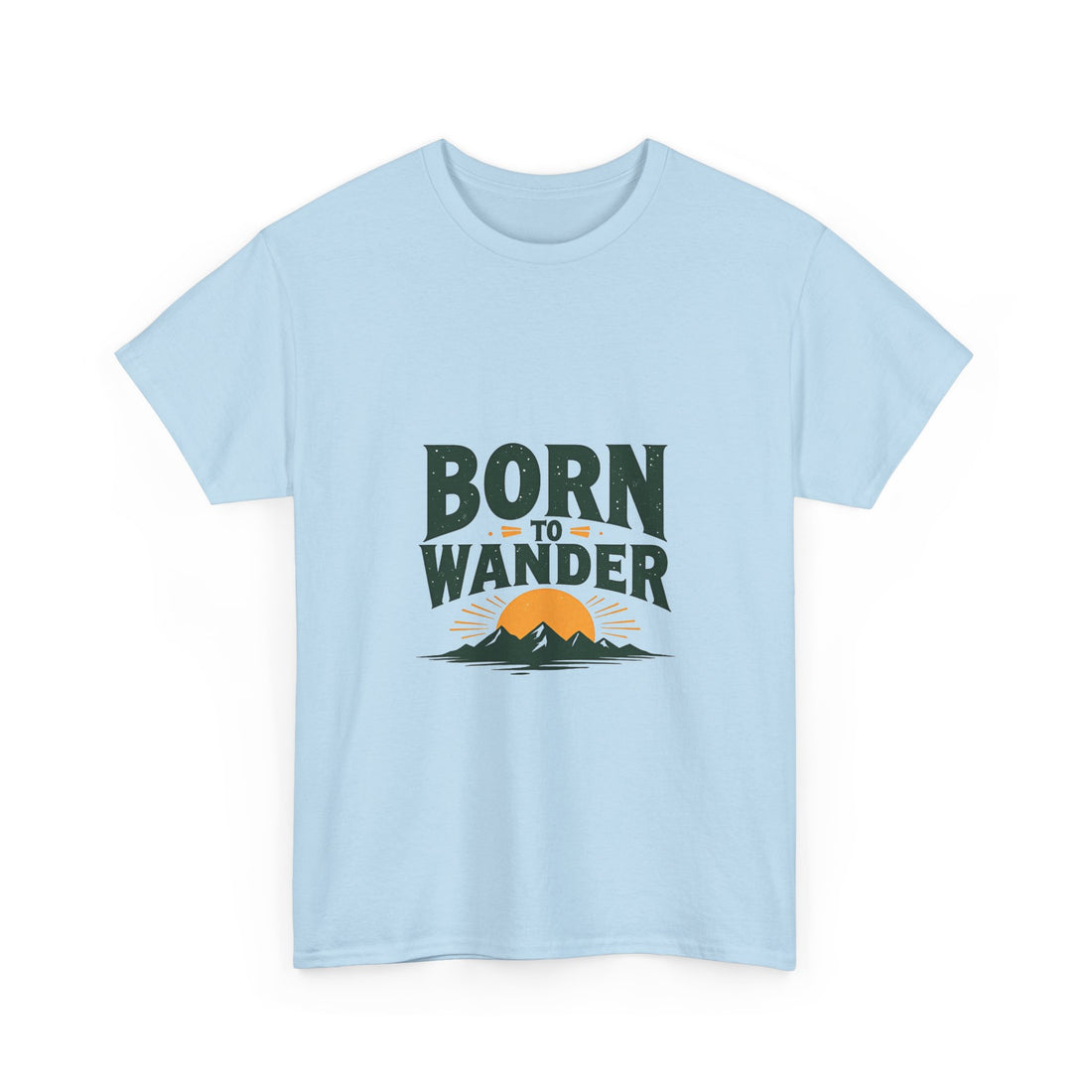 'Born to Wander' Retro Outdoor T-Shirt