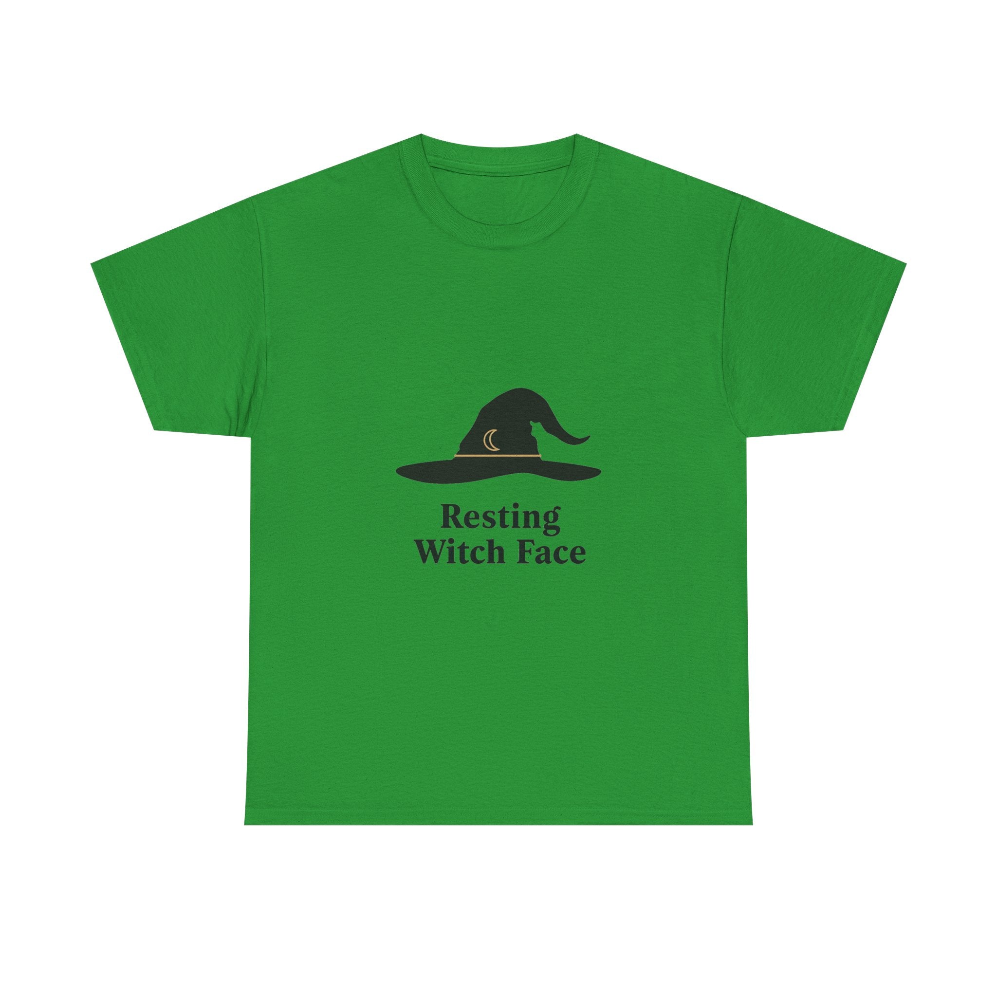 "Resting Witch Face" Witch Hat Funny Halloween T-Shirt