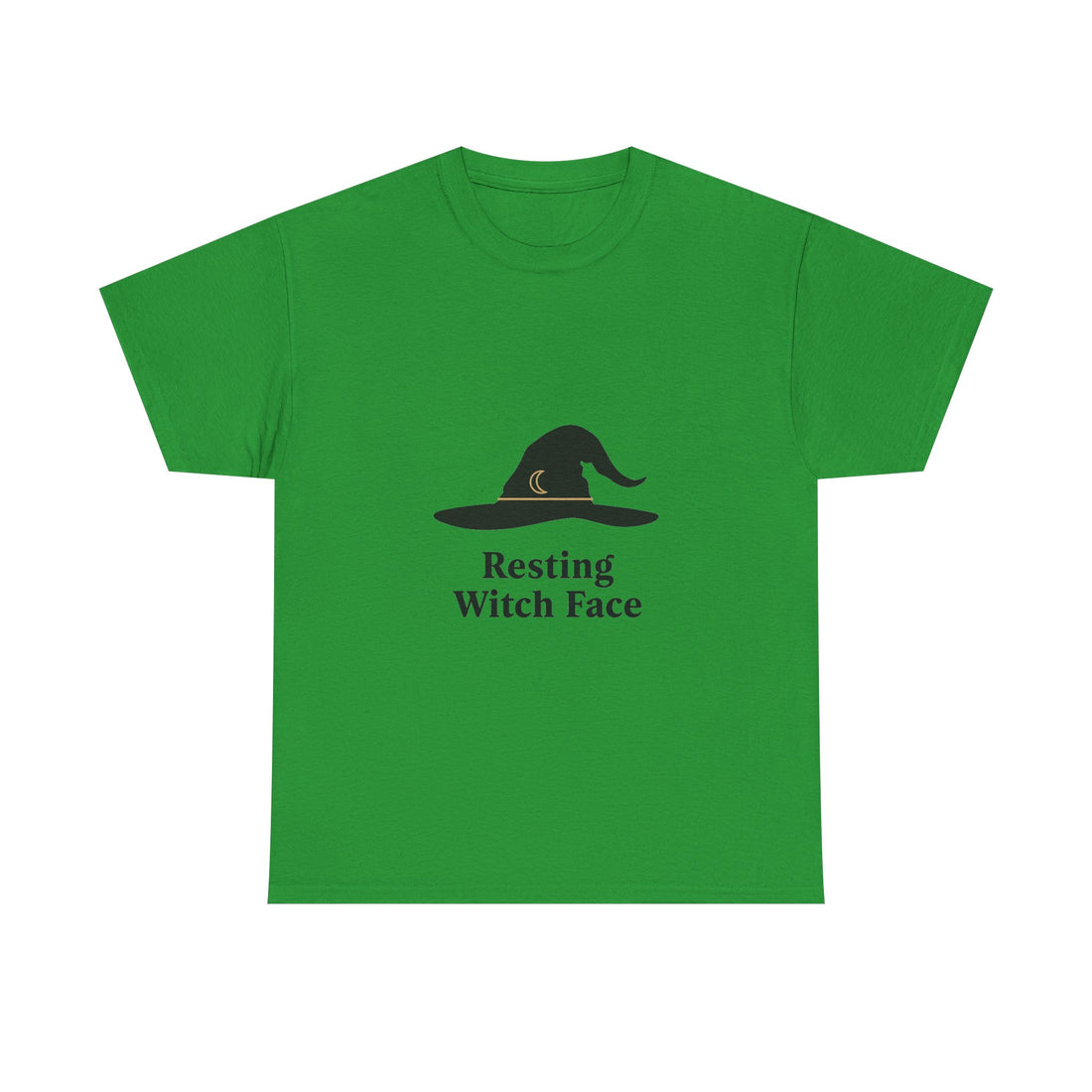 "Resting Witch Face" Witch Hat Funny Halloween T-Shirt