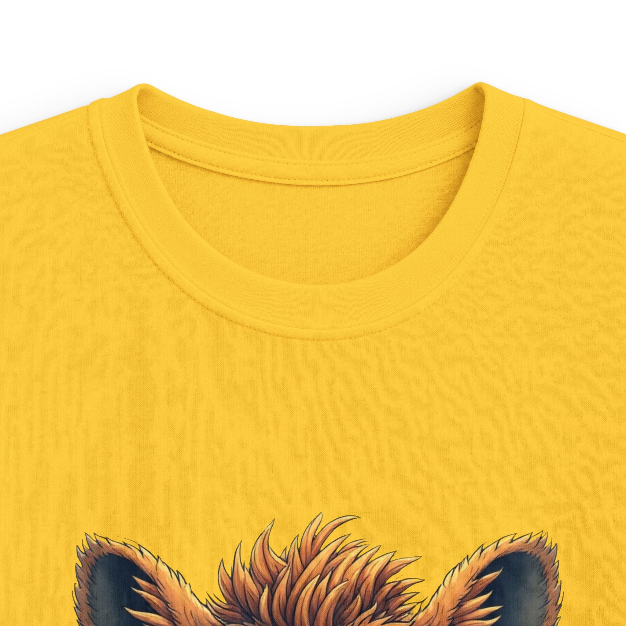 Cute Baby Fox Illustration Shirt for Toddlers
