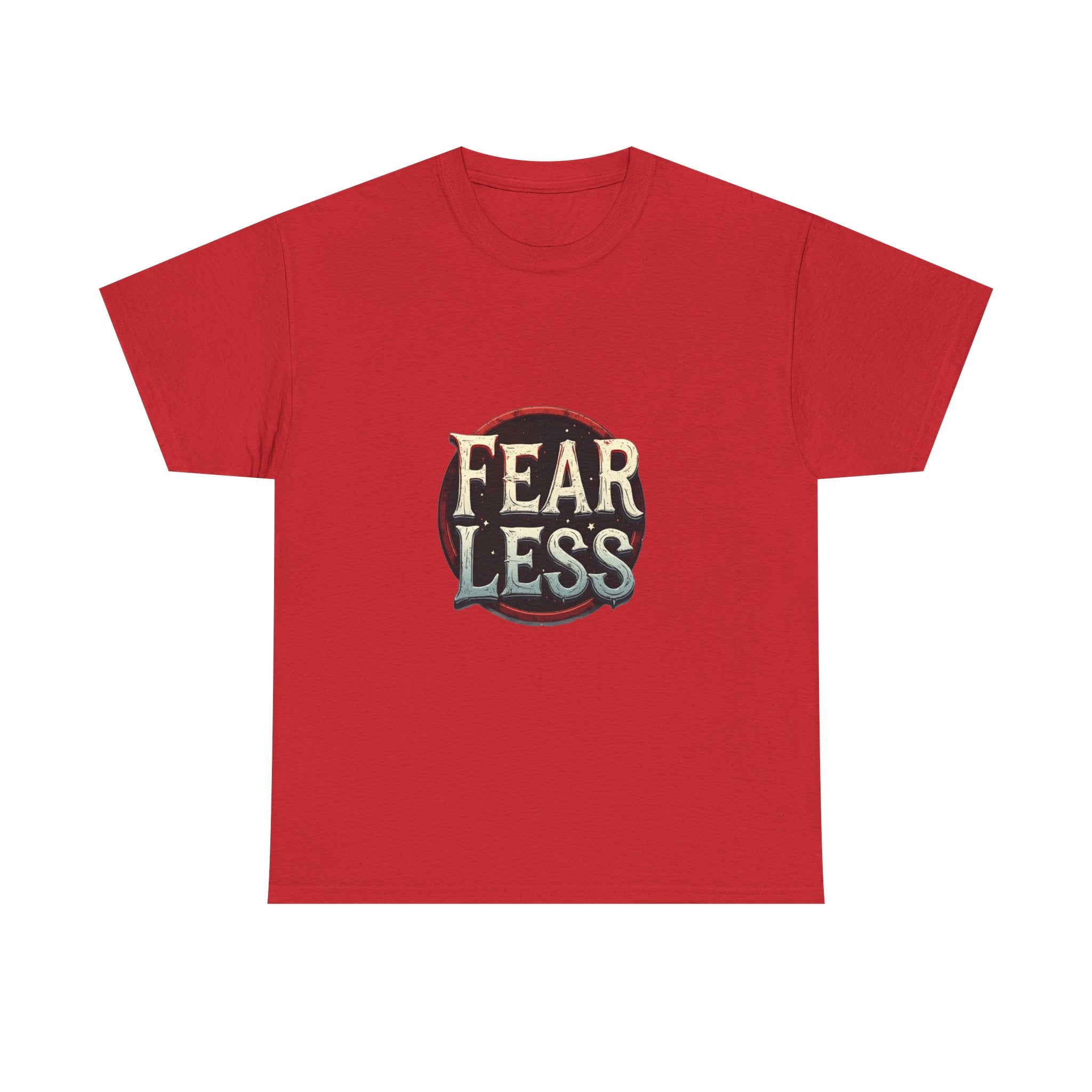 'Fearless Vintage' Graphic Retro Courage Inspirational T-Shirt