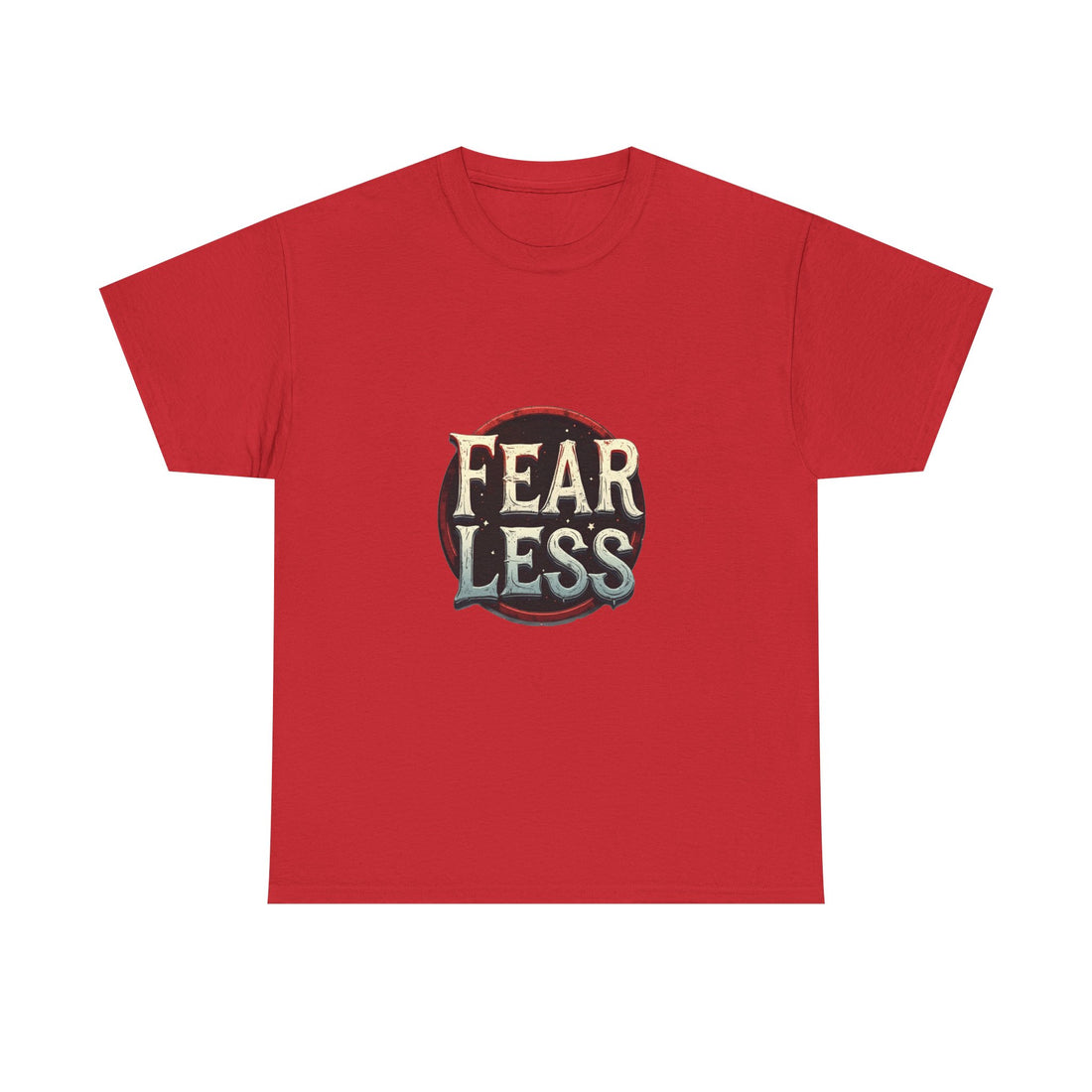 'Fearless Vintage' Graphic Retro Courage Inspirational T-Shirt