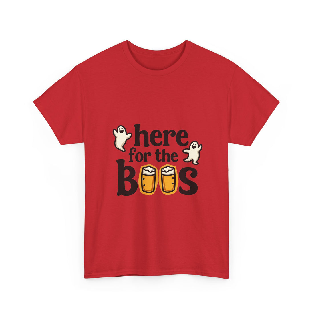 'Here for the Boos' Halloween T-Shirt