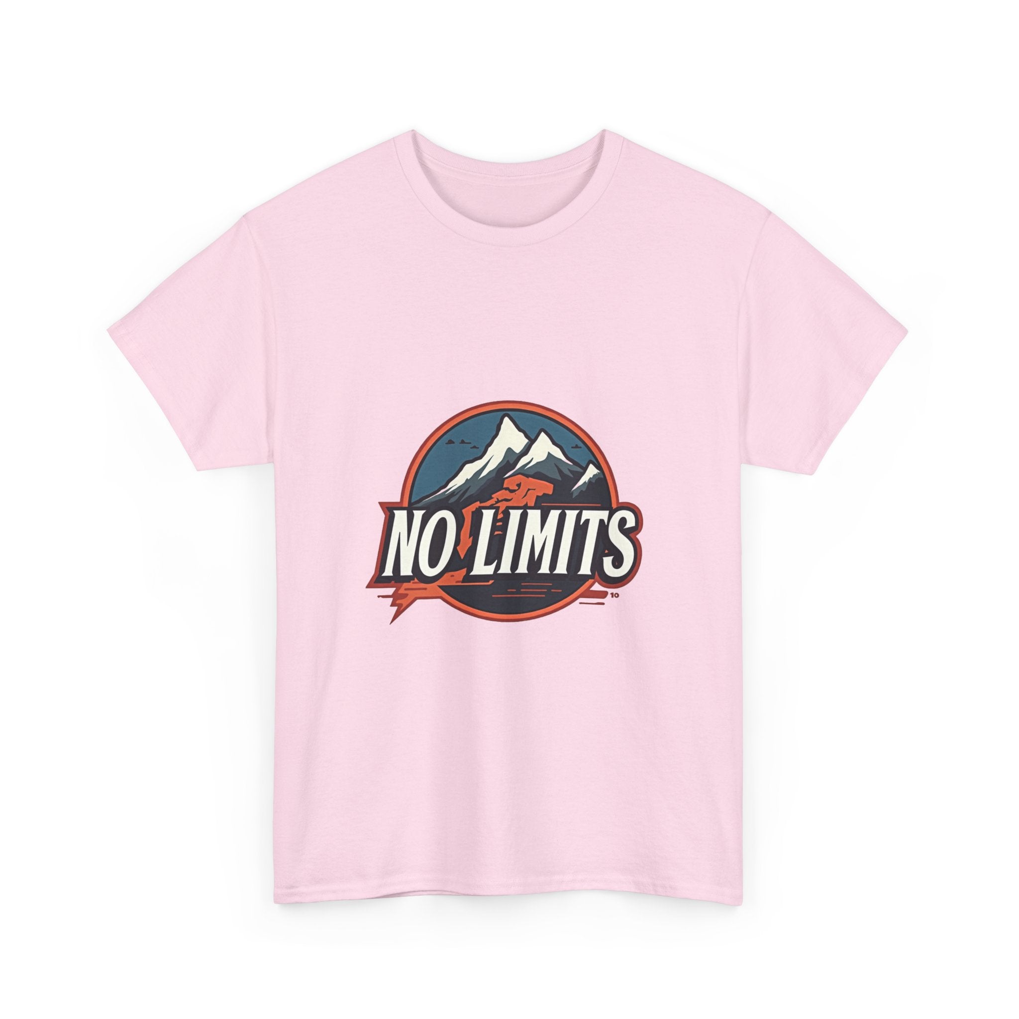 'No Limits' Mountain Adventure Graphic T-Shirt