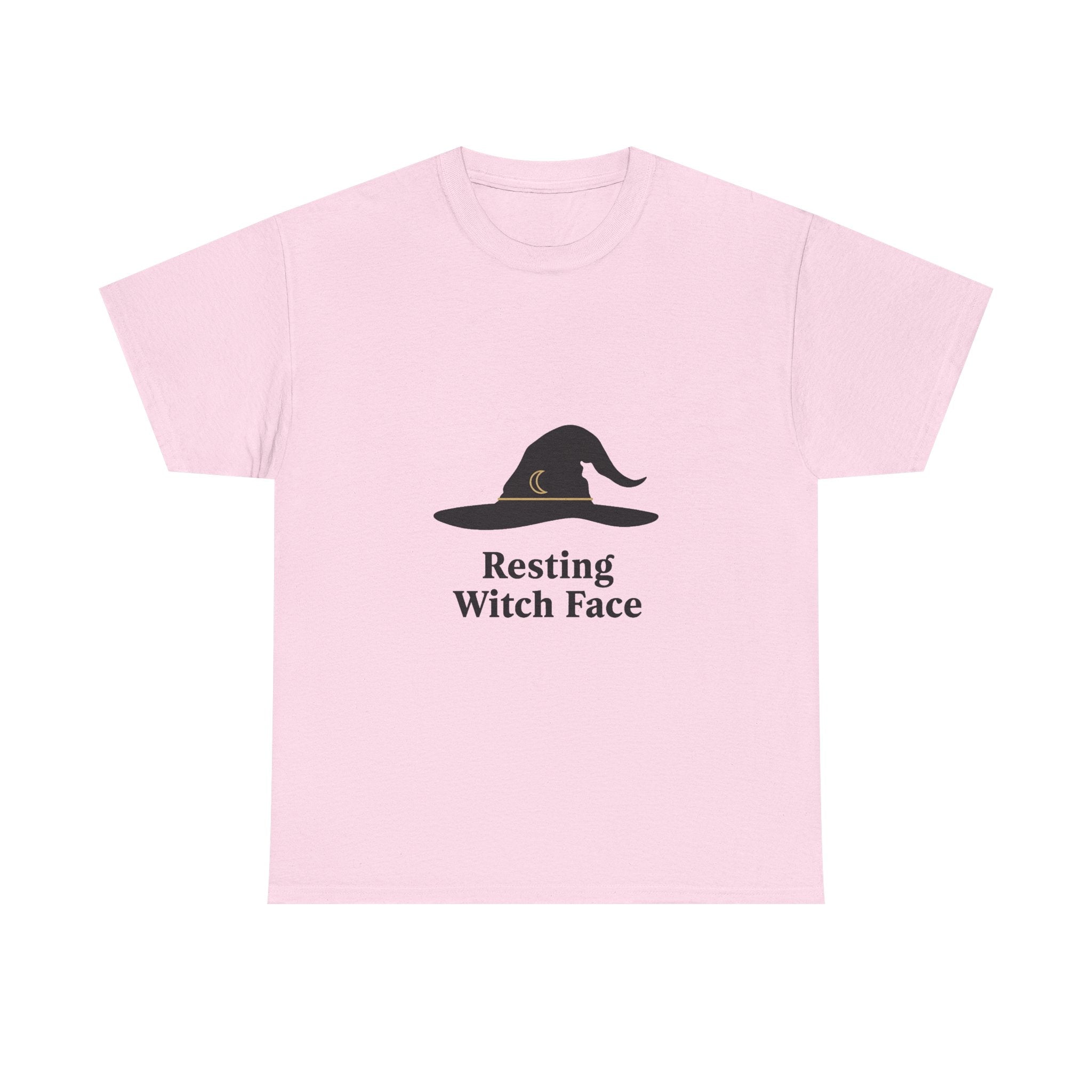 "Resting Witch Face" Witch Hat Funny Halloween T-Shirt