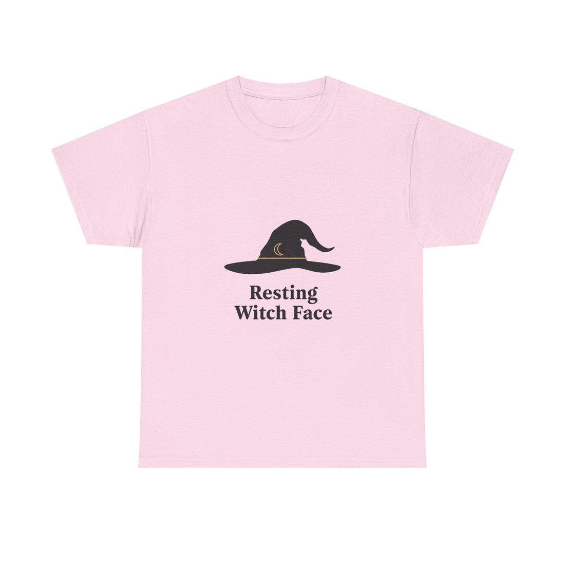 "Resting Witch Face" Witch Hat Funny Halloween T-Shirt