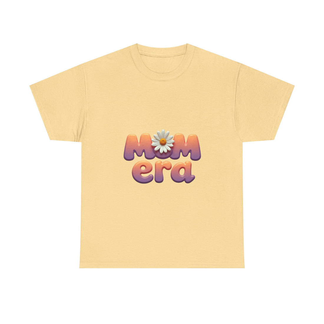 'Mom Era' Retro Daisy Graphic T-Shirt for Moms, Mother’s Day Gift