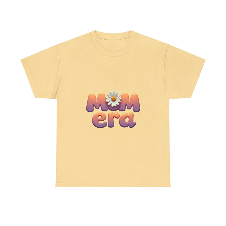 'Mom Era' Retro Daisy Graphic T-Shirt for Moms, Mother’s Day Gift