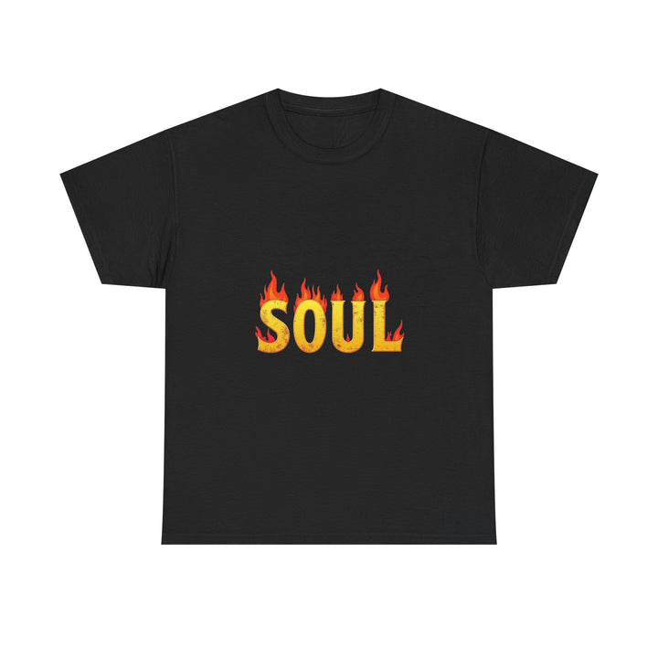 Soul Flame Bold Fire Graphic T-Shirt