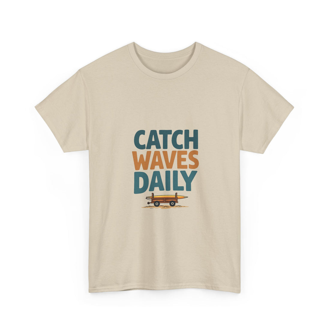 Catch Waves Daily Retro Surf Van T-Shirt