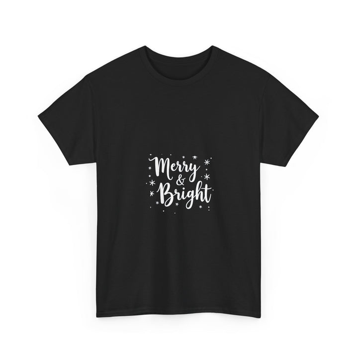 'Merry & Bright' Christmas T-Shirt