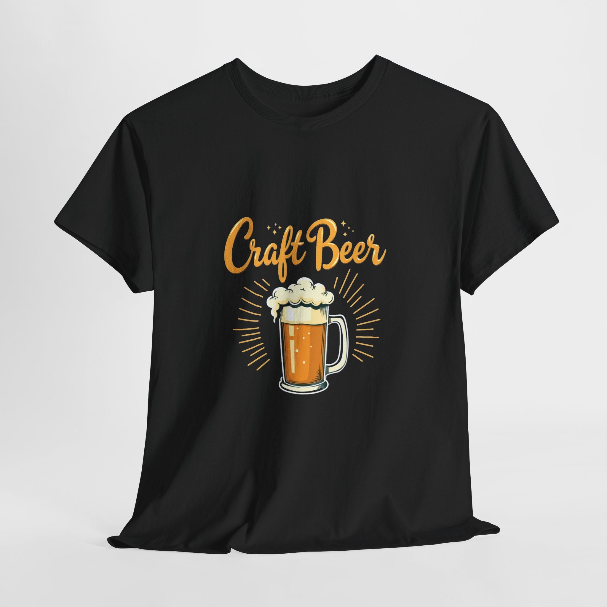 'Craft Beer' Retro Beer Mug Design T-Shirt