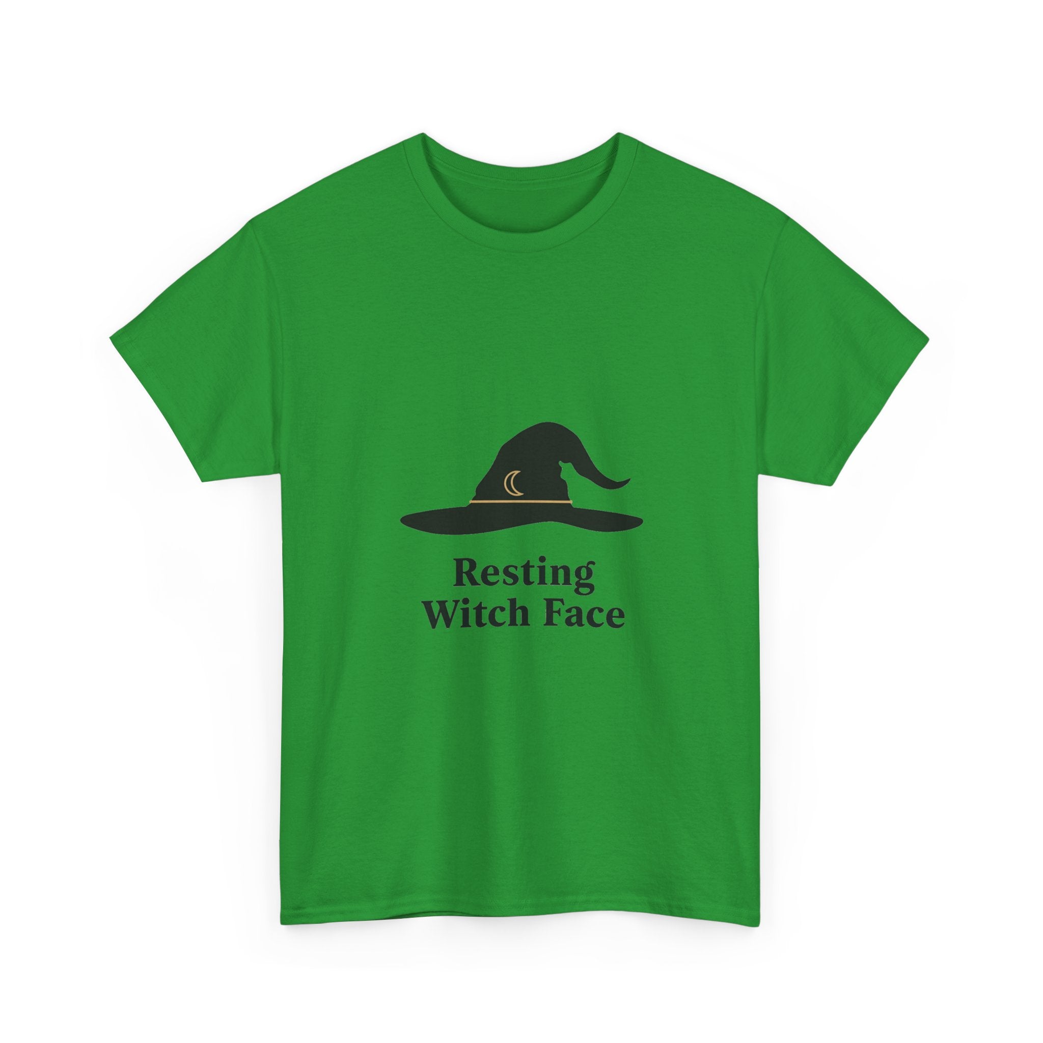 "Resting Witch Face" Witch Hat Funny Halloween T-Shirt