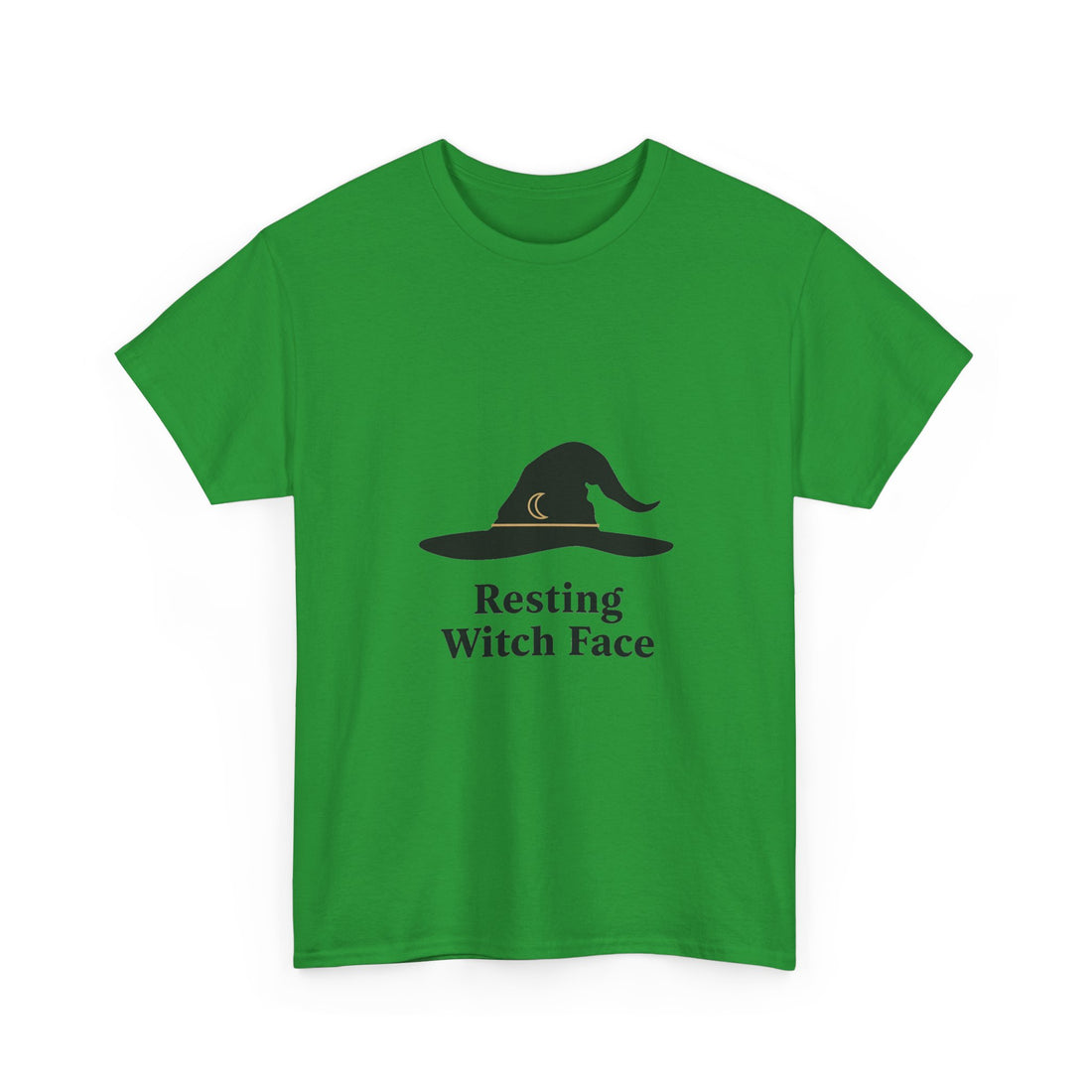 "Resting Witch Face" Witch Hat Funny Halloween T-Shirt
