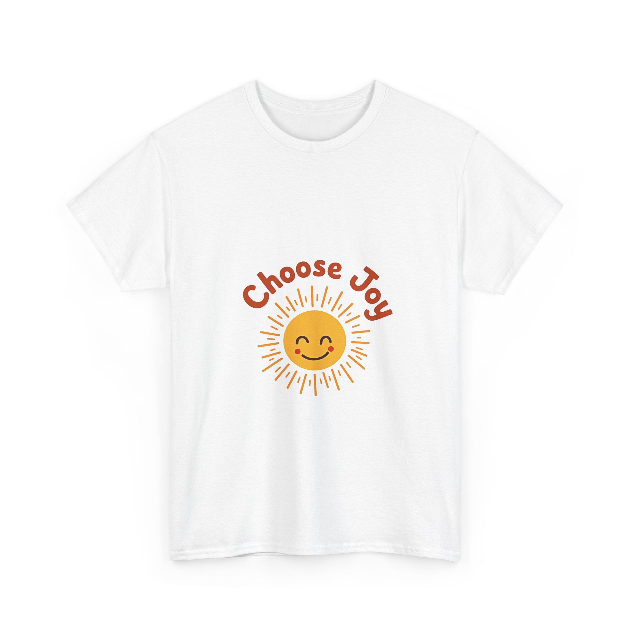 'Choose Joy' Sun Smiling'  Cute T‑Shirt