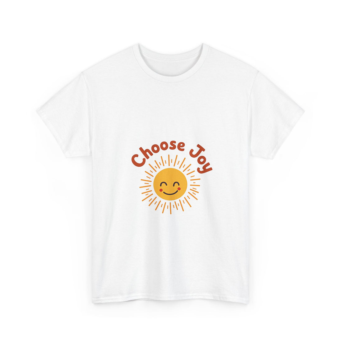 'Choose Joy' Sun Smiling'  Cute T‑Shirt