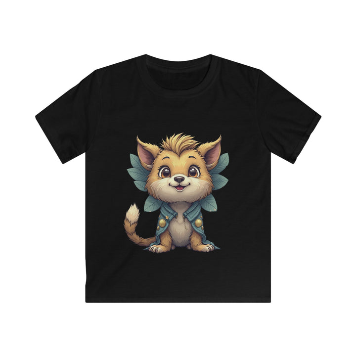 Adorable Woodland Fox with Leaf Cape Cute Animal Shirt