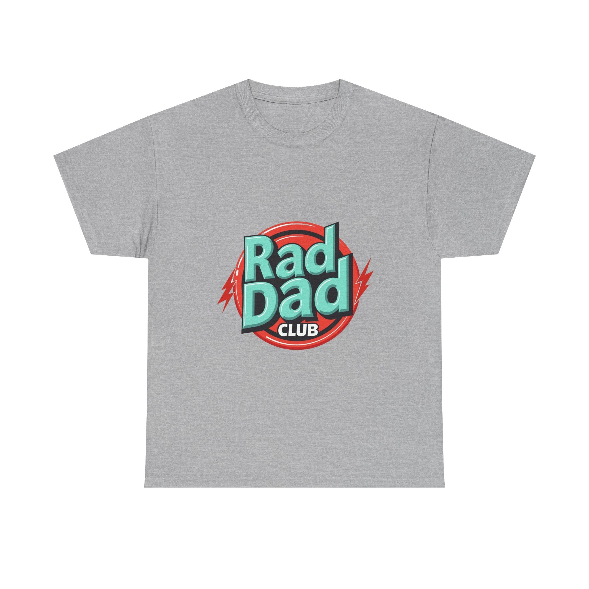 'Rad Dad Club' Retro Graphic T-Shirt for Cool Dads, Father’s Day Gift