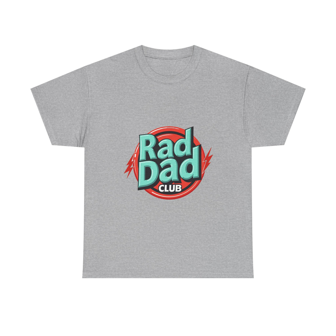 'Rad Dad Club' Retro Graphic T-Shirt for Cool Dads, Father’s Day Gift